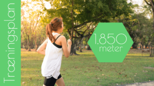 Træningsplaner til 1850 meter