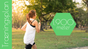 Træningsplaner til 1900 meter