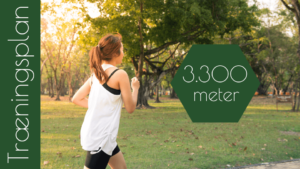 Træningsplaner til 3300 meter