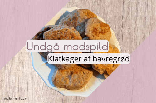 stop madspild ved at bruge rest af havregrød til klatkager